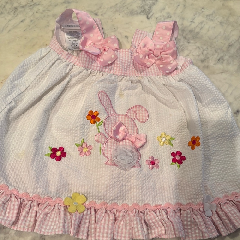 Easter Bunny 3T top Bonnie Jean